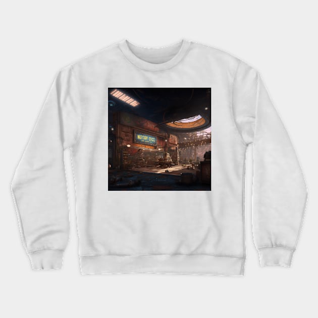 In the wastelands : small shop Crewneck Sweatshirt by Lagavulin01